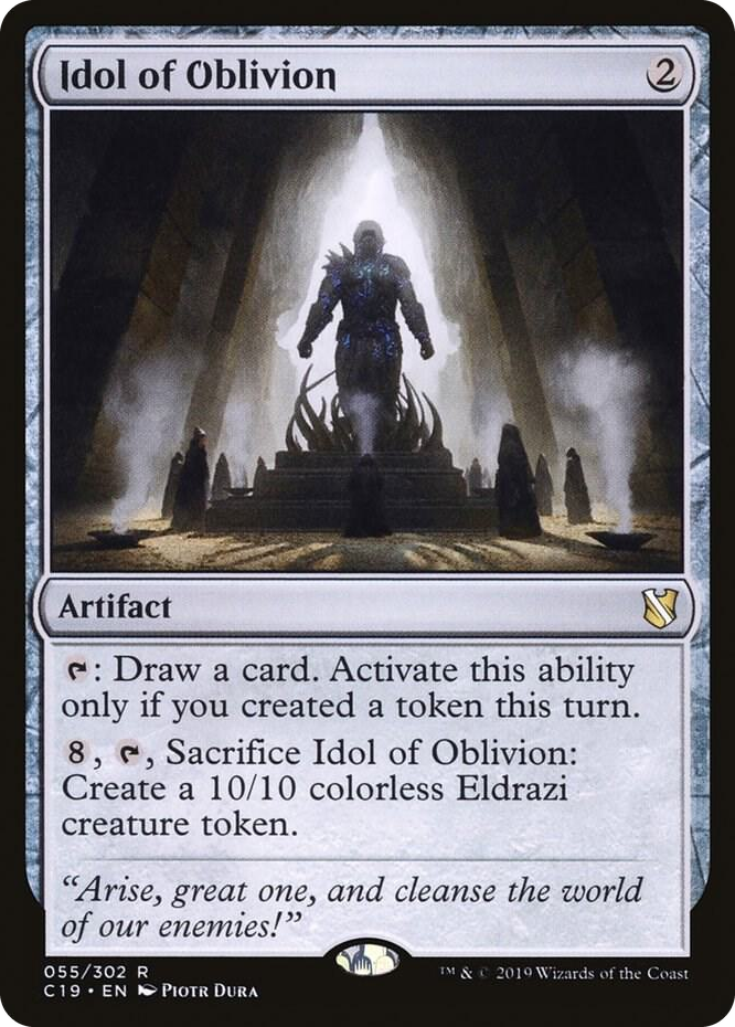 0055 Idol of Oblivion R Commander 2019