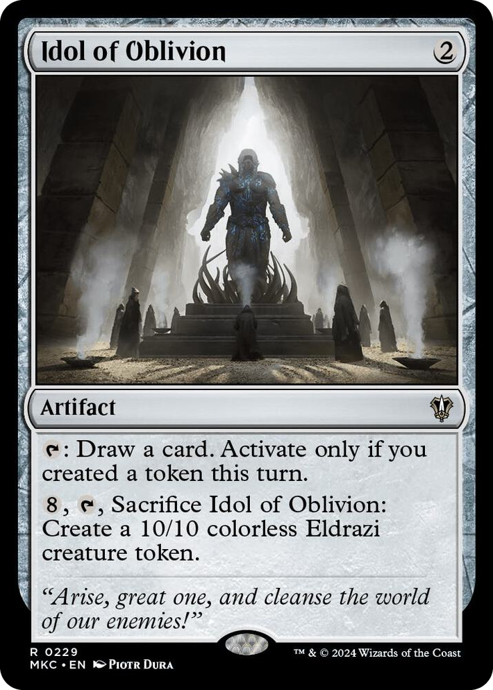 0229 Idol of Oblivion R Commander: Murders at Karlov Manor
