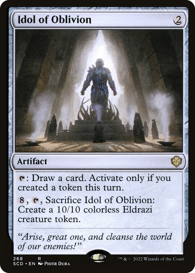 0268 Idol of Oblivion R Starter Commander Decks