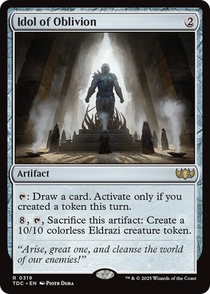 0319 Idol of Oblivion R Commander: Tarkir: Dragonstorm