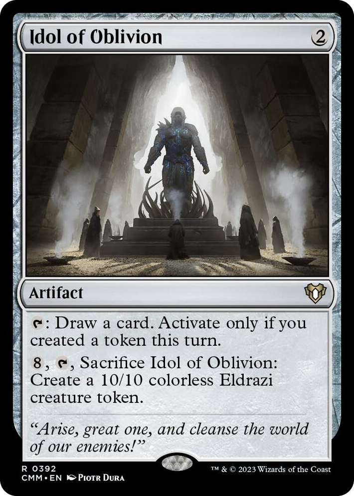 0392 Idol of Oblivion R Commander Masters
