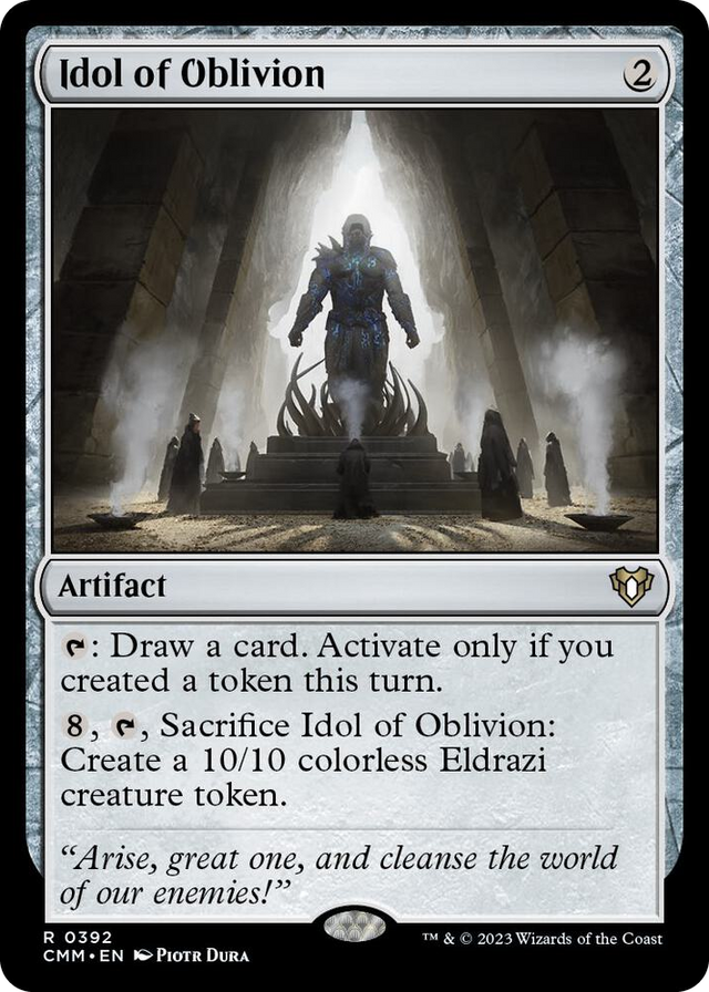 0392 Idol of Oblivion R Commander Masters