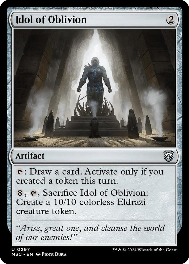 0297 Idol of Oblivion (Ripple Foil) U Commander: Modern Horizons 3