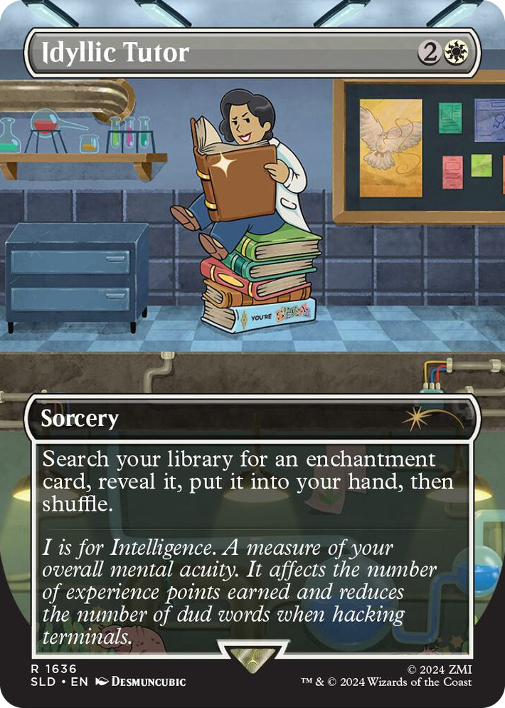 1636 Idyllic Tutor (1636) R Secret Lair Drop Series