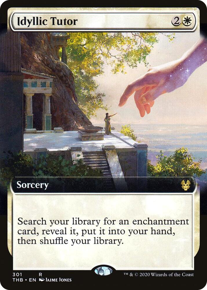 0301 Idyllic Tutor (Extended Art) R Theros Beyond Death