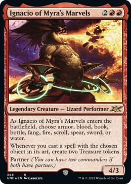 0398 Ignacio of Myra's Marvels (Galaxy Foil) R Unfinity