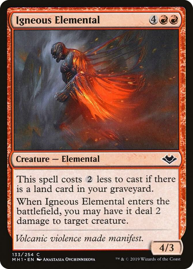 0133 Igneous Elemental C Modern Horizons