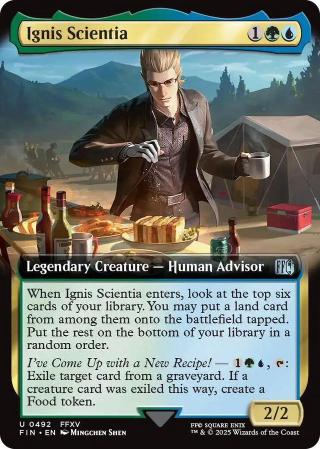 0492 Ignis Scientia (Extended Art) U FINAL FANTASY