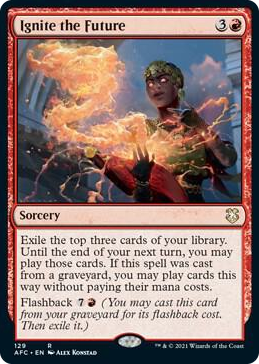 0129 Ignite the Future R Commander: Adventures in the Forgotten Realms