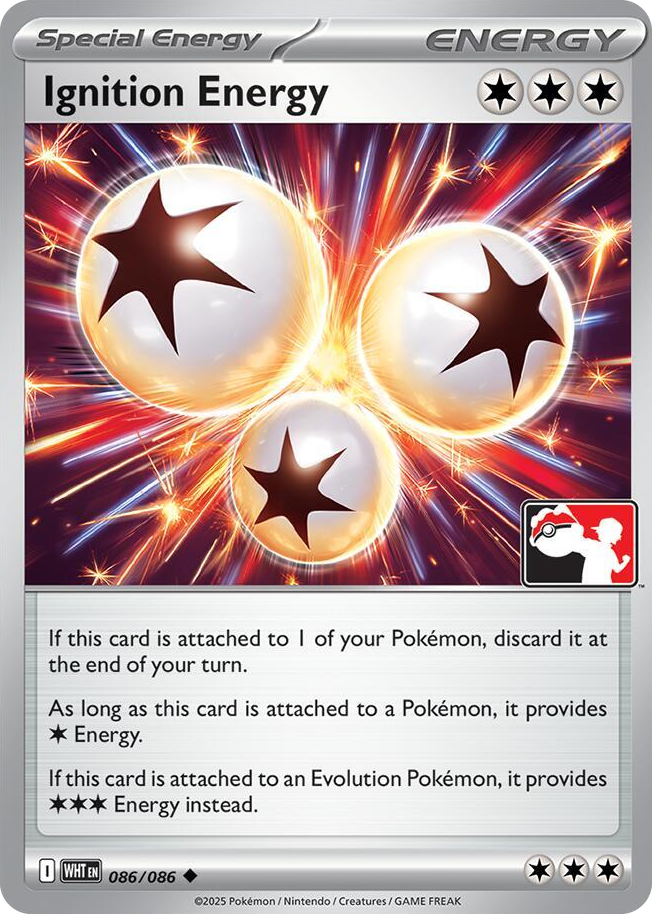 0086 Ignition Energy Uncommon Prize Pack Series Cards