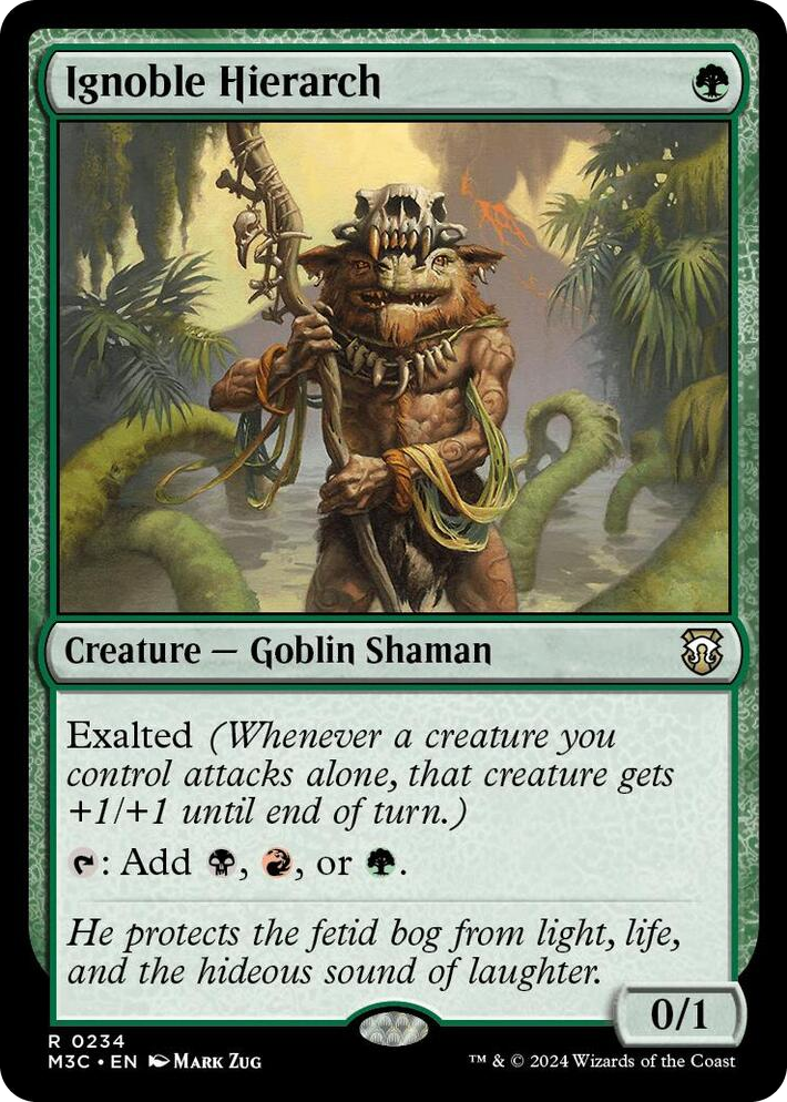 0234 Ignoble Hierarch R Commander: Modern Horizons 3