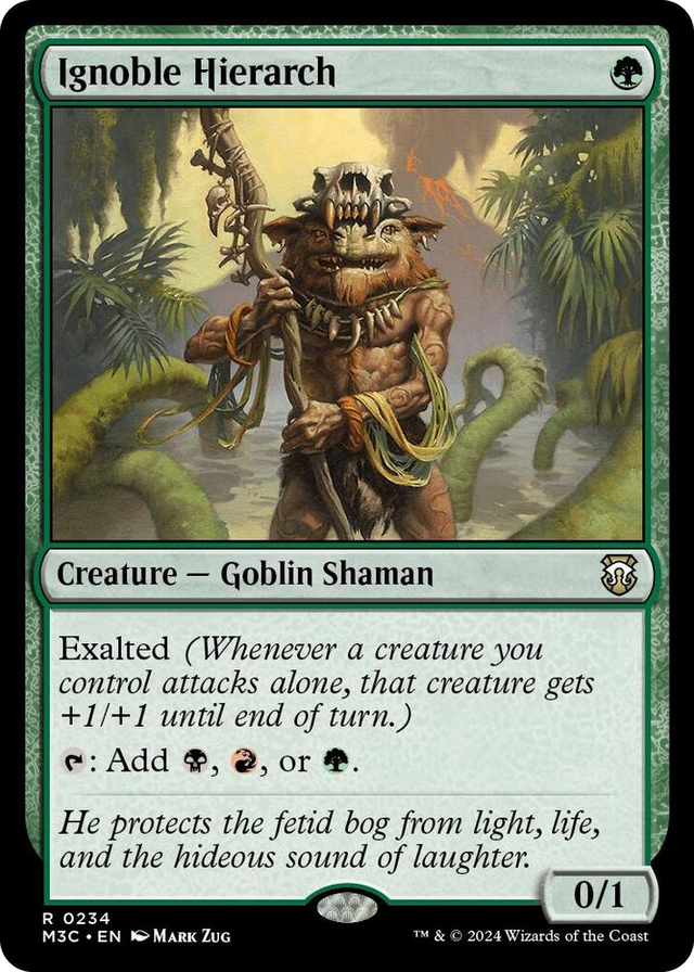 0234 Ignoble Hierarch R Commander: Modern Horizons 3