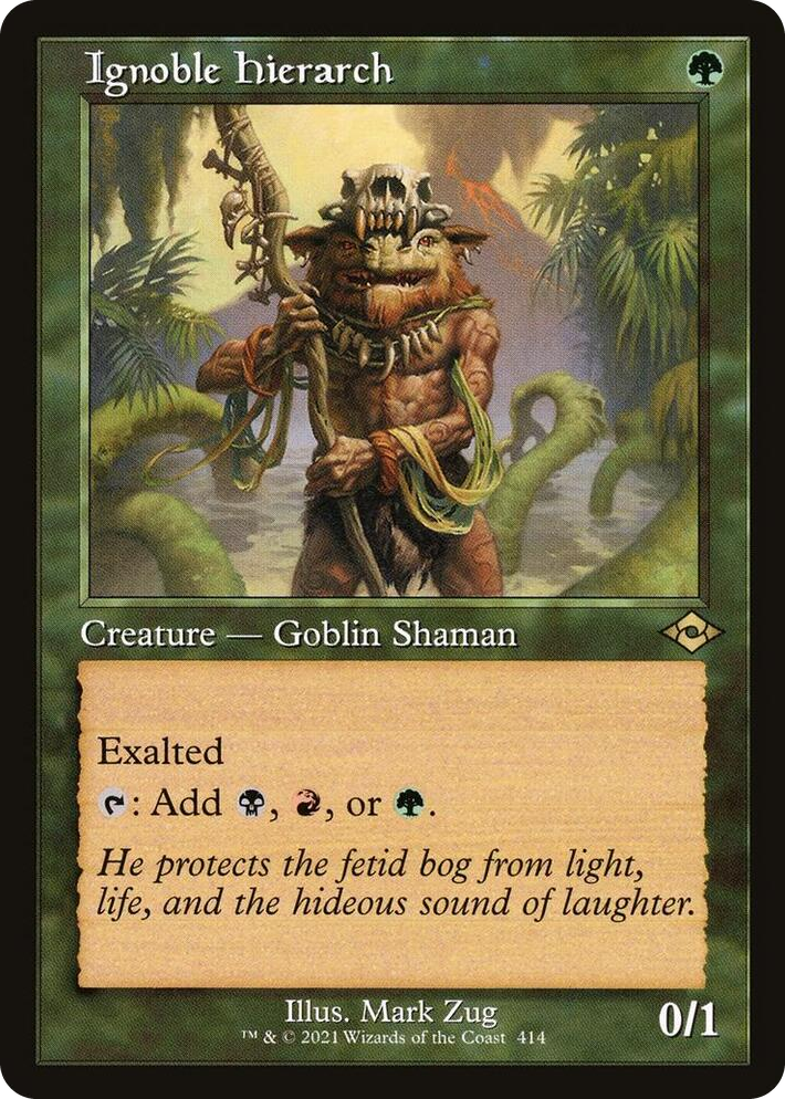 0414 Ignoble Hierarch (Retro Frame) R Modern Horizons 2