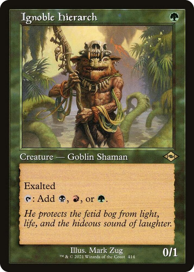 0414 Ignoble Hierarch (Retro Frame) R Modern Horizons 2