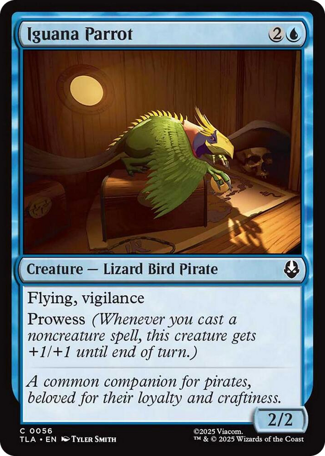 0056 Iguana Parrot C The Last Airbender