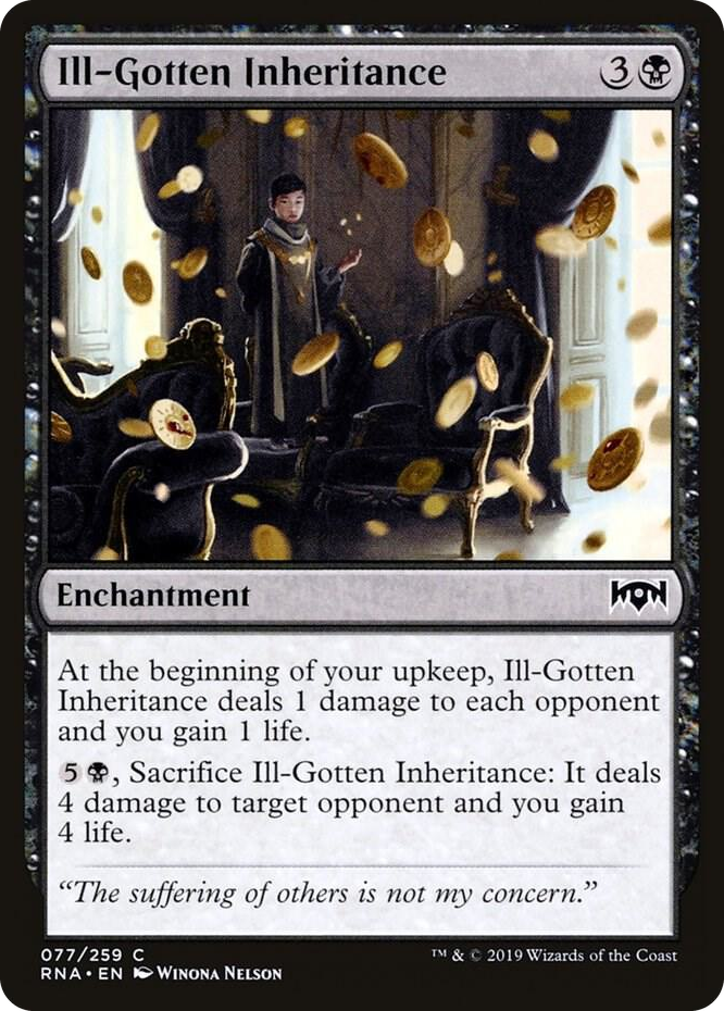 0077 Ill-Gotten Inheritance C Ravnica Allegiance