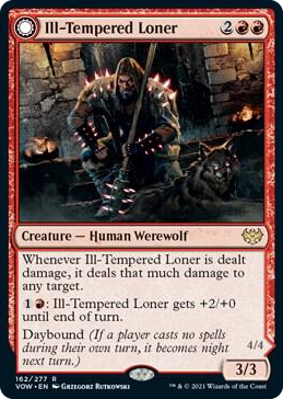 0162 Ill-Tempered Loner R Innistrad: Crimson Vow