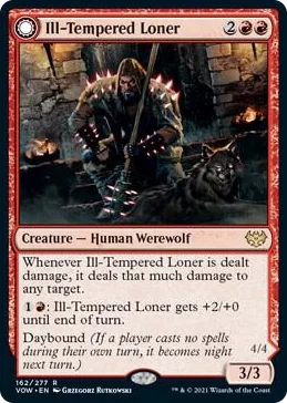 0162 Ill-Tempered Loner R Innistrad: Crimson Vow