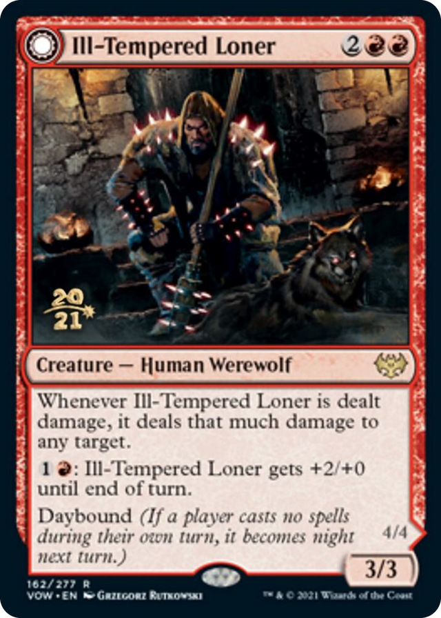 0162 Ill-Tempered Loner R Prerelease Cards