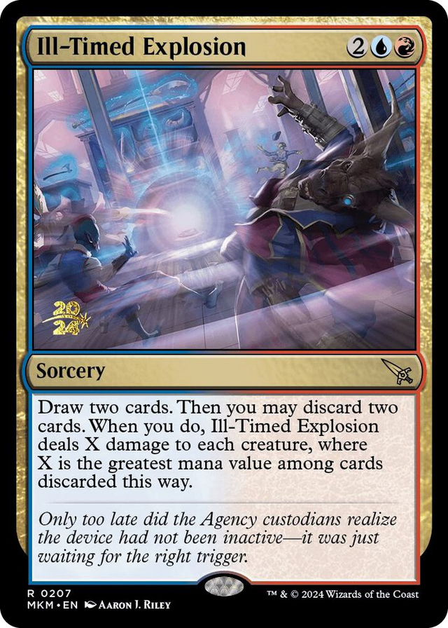 0207 Ill-Timed Explosion R Prerelease Cards