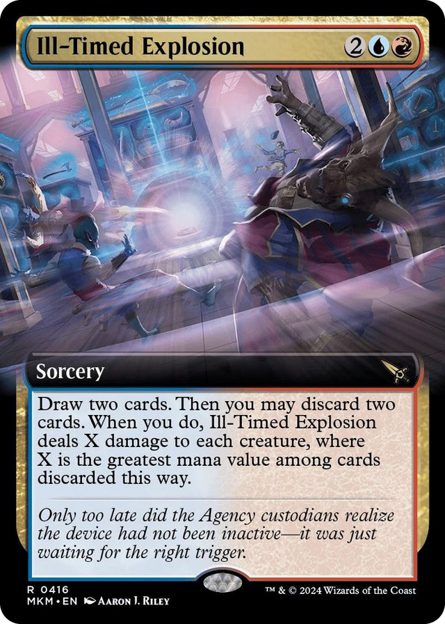0416 Ill-Timed Explosion (Extended Art) R Murders at Karlov Manor