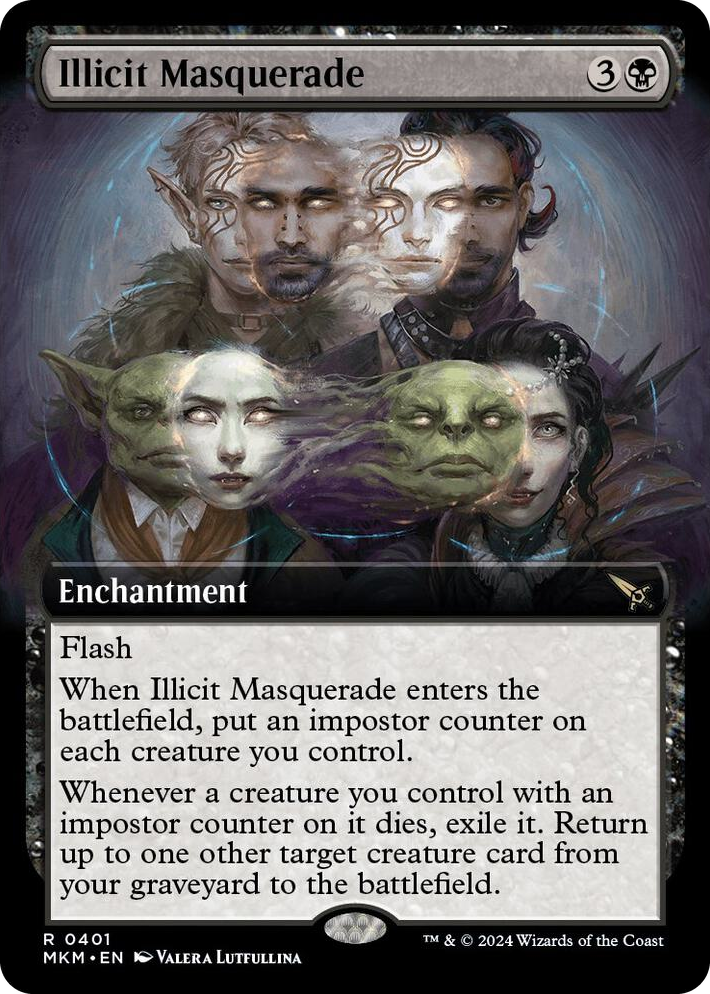 0401 Illicit Masquerade (Extended Art) R Murders at Karlov Manor