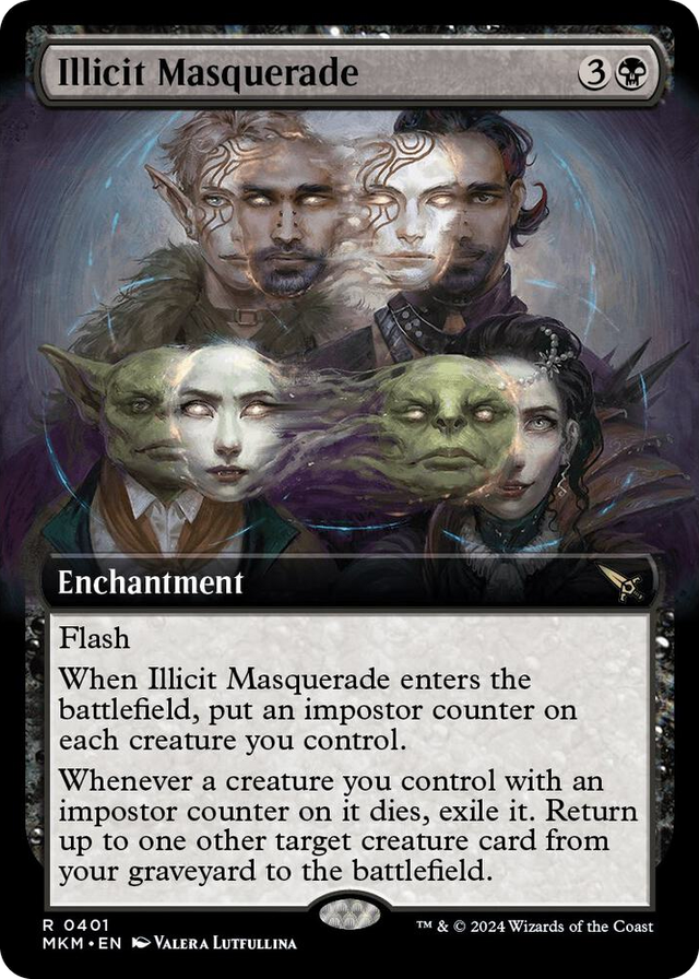 0401 Illicit Masquerade (Extended Art) R Murders at Karlov Manor