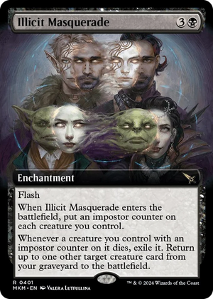 0401 Illicit Masquerade (Extended Art) R Murders at Karlov Manor