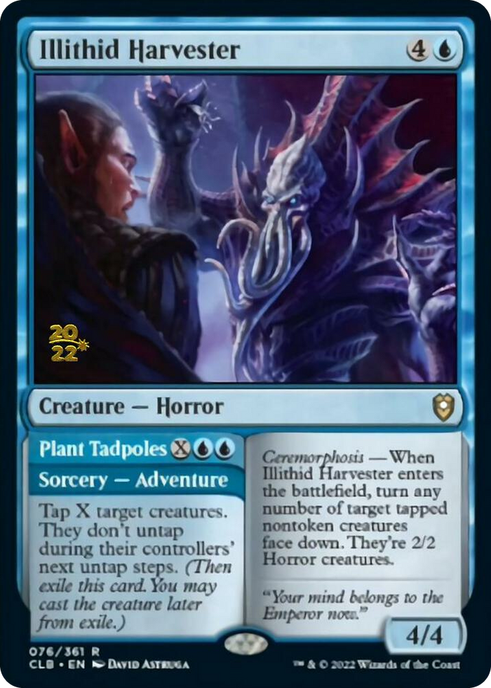 Illithid Harvester #76 R - Prerelease Cards Pokemon card
