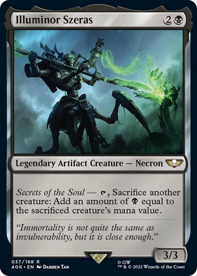 0037 Illuminor Szeras (Surge Foil) R Universes Beyond: Warhammer 40,000