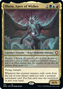 0154 Illuna, Apex of Wishes M Commander: Dominaria United