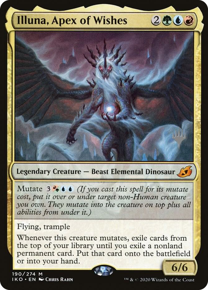 0190 Illuna, Apex of Wishes M Promo Pack: Ikoria
