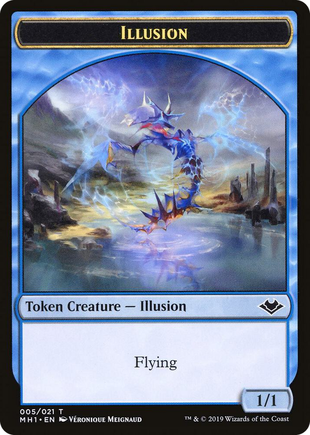 0005 Illusion // Bear Double-Sided Token T Modern Horizons
