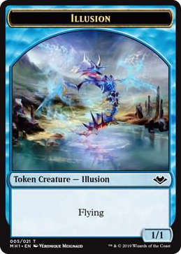 0005 Illusion // Rhino Double-Sided Token T Modern Horizons