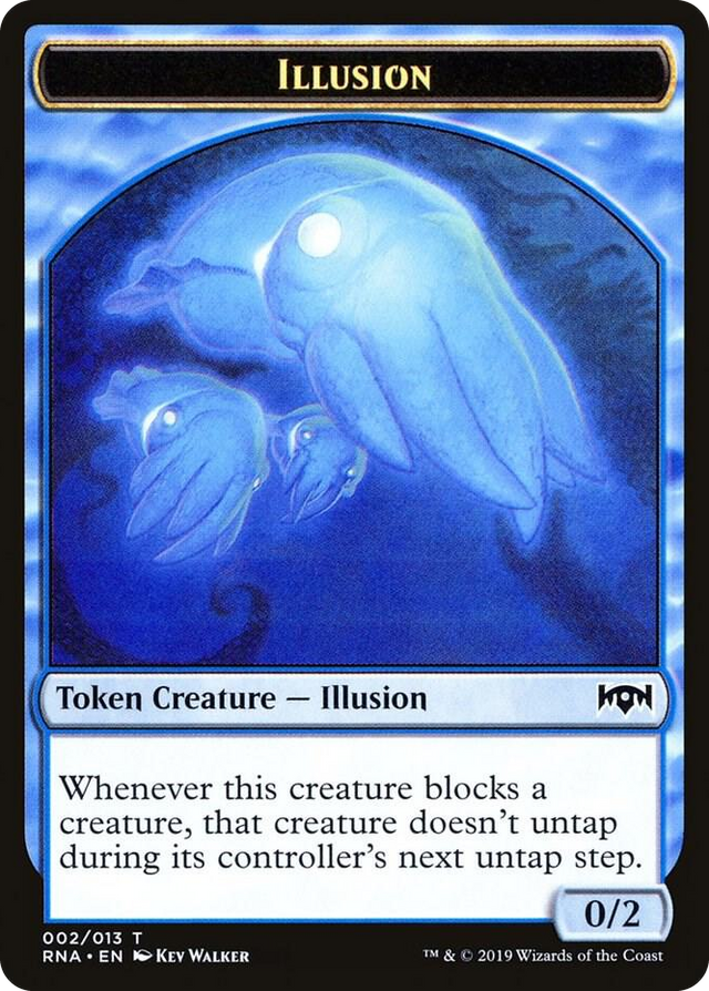 0002 Illusion Token T Ravnica Allegiance