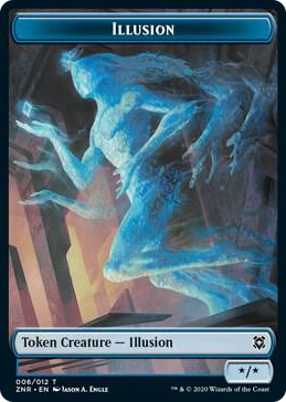 0006 Illusion Token T Zendikar Rising