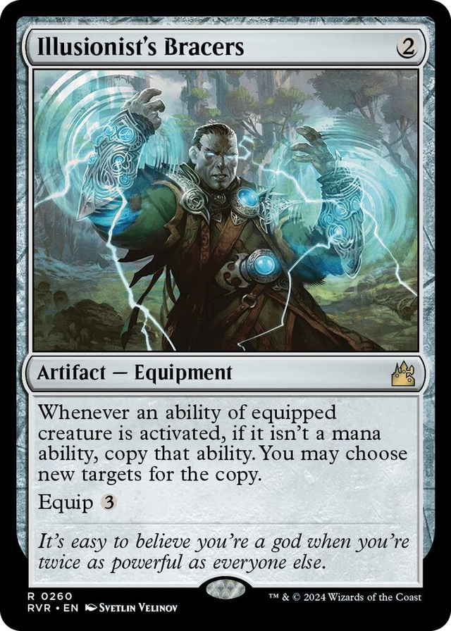 0260 Illusionist's Bracers R Ravnica Remastered