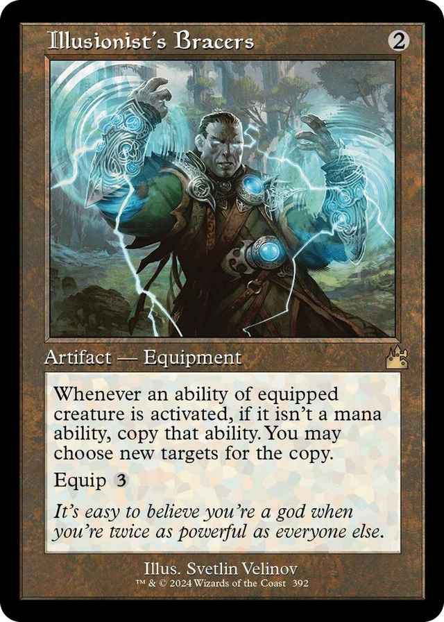 0392 Illusionist's Bracers (Retro Frame) R Ravnica Remastered