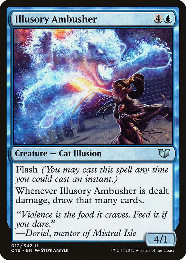 0012 Illusory Ambusher U Commander 2015