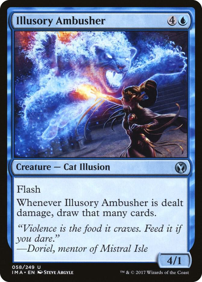 0058 Illusory Ambusher U Iconic Masters
