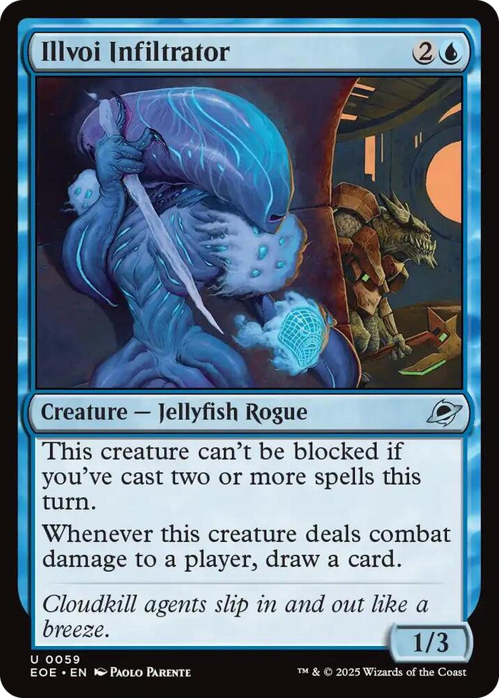 Illvoi Infiltrator #59 U - Edge of Eternities Pokemon card