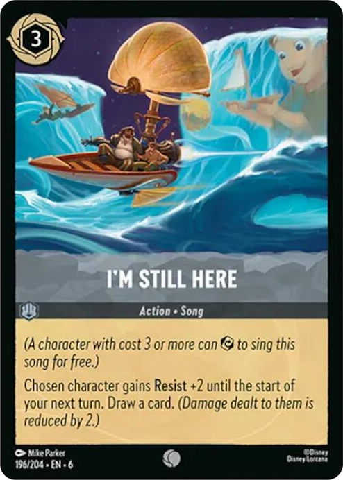 0196 I'm Still Here Common Azurite Sea