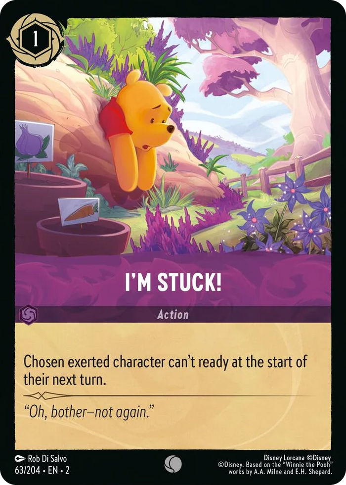 I'm Stuck! #63 Common - Rise of the Floodborn Pokemon card