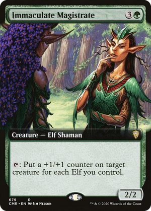 0679 Immaculate Magistrate (Extended Art) R Commander Legends