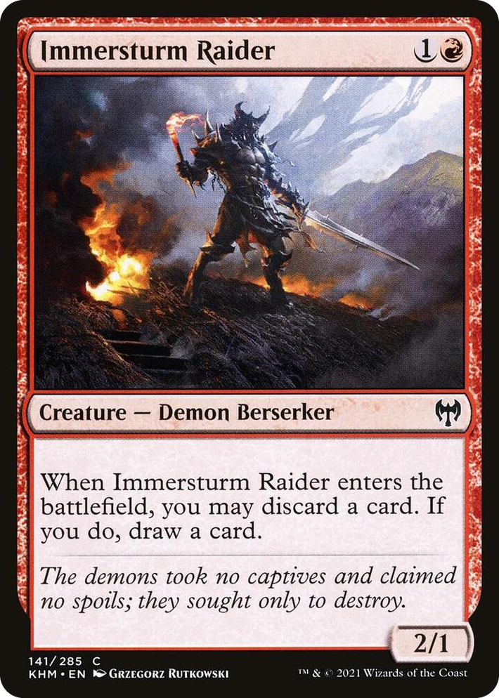 0141 Immersturm Raider C Kaldheim
