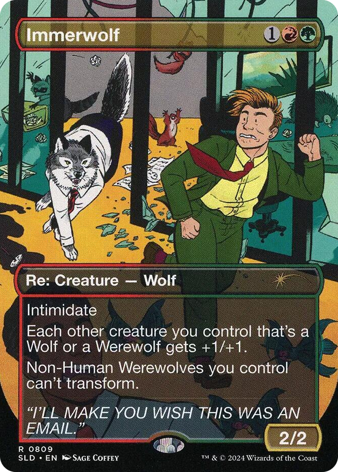 0809 Immerwolf R Secret Lair Drop Series