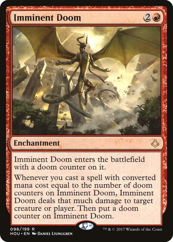 Imminent Doom #98 R - Hour of Devastation Pokemon card