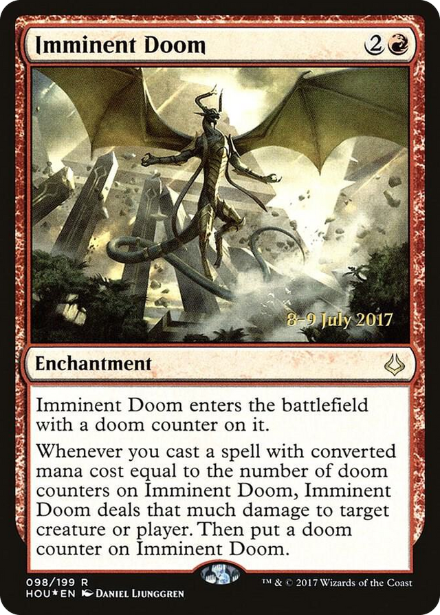 0098 Imminent Doom R Prerelease Cards