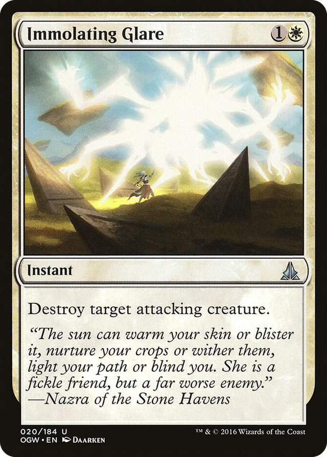 0020 Immolating Glare U Oath of the Gatewatch