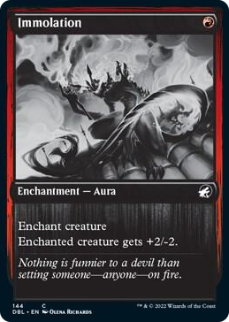 0144 Immolation C Innistrad: Double Feature